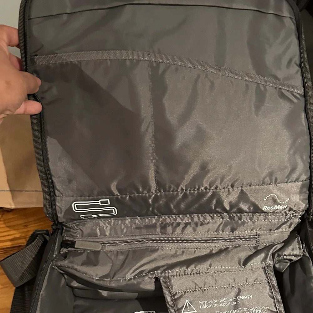 Dark grey medical bag